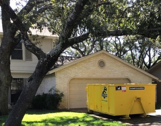 photo of 15 yard dumpster rental Austin TX
